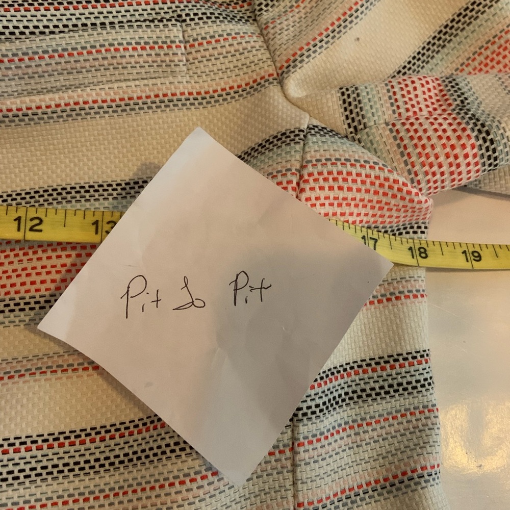 Tommy Hilfiger Multicolor Striped Blazer Women’s Size 8 NWOT - Picture 12 of 14